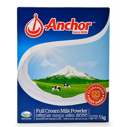 Anchor Full Cream Milk Powder - 1.00 kg
